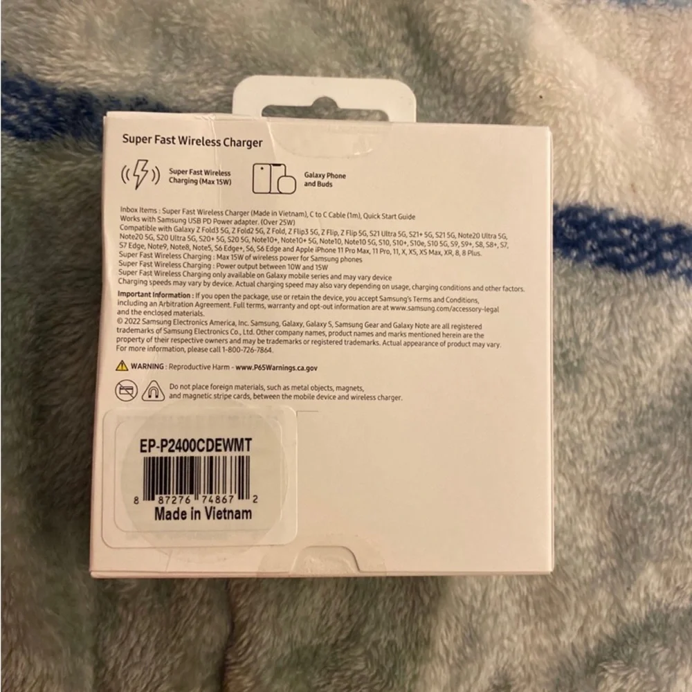 Samsung wireless charger